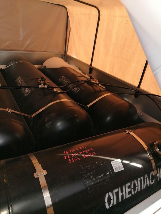 Мобильный газгольдер. Новый