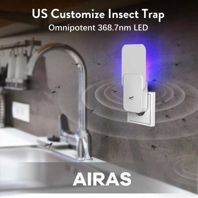 Електрически убиец на насекоми, мухи и комари, UV светлина