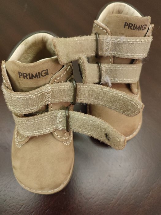 Нови Primigi кожени зимни детски обувки, номер 20