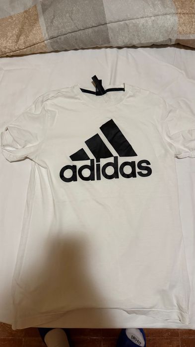 Бяла тениска Adidas