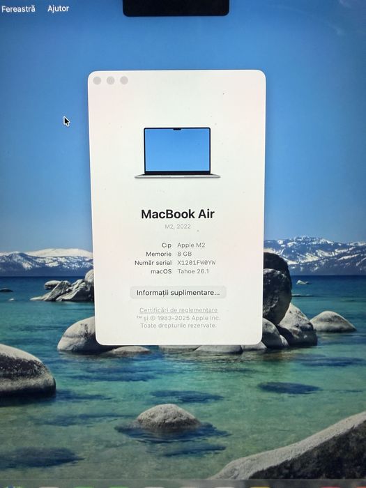 Macbook AIR 13 256gb