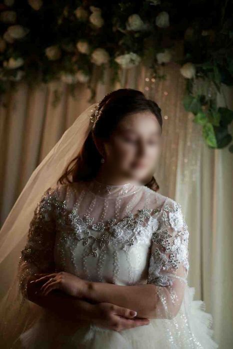 Yangi kelin ko'ylak sotiladi. Новое свадебное платье