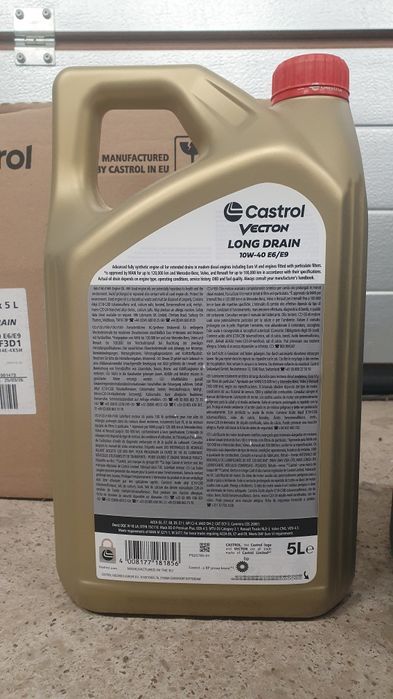 Масло 5литра Castrol 10w40 Vectron /Scania