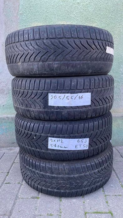 jante alu vw passat golf touran 5x112 anv iarna 205 55 16