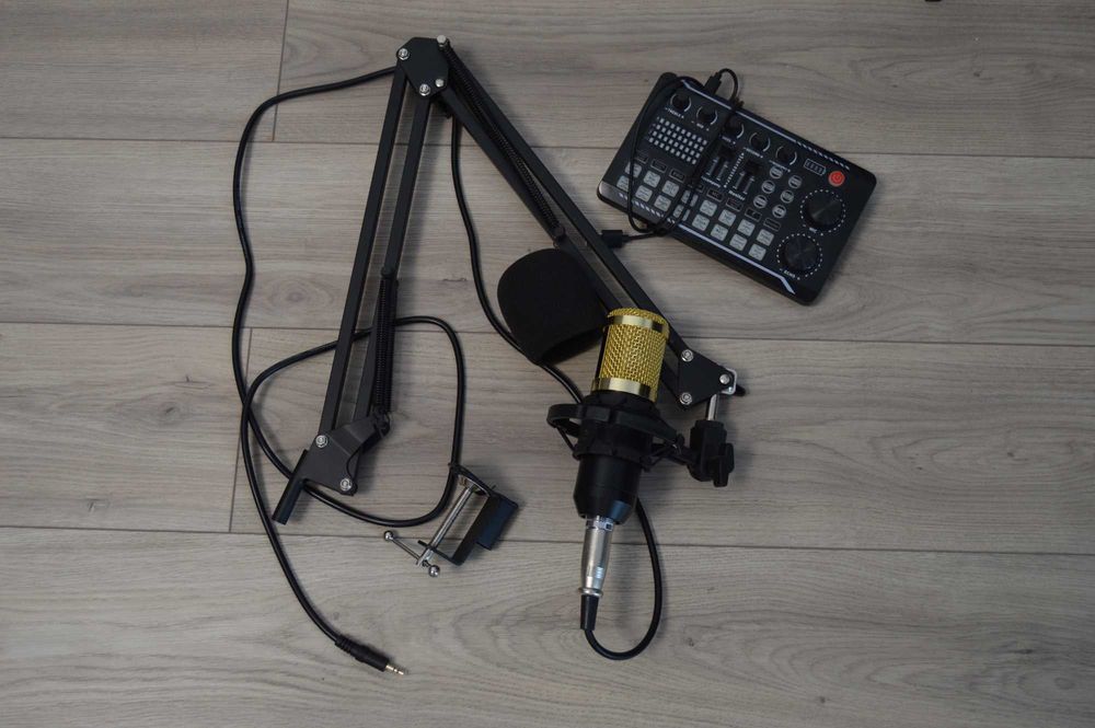 Placa de sunet microfon condensator BM-800 WALALLA