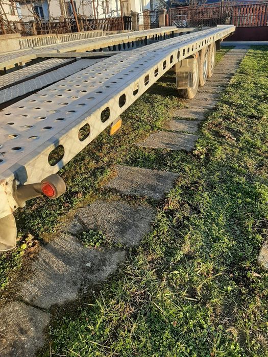 Platforma, trailer auto 3,5 t, 8,5m