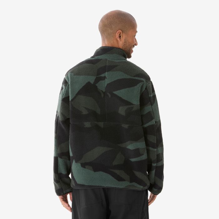 Polar de drumeție sherpa Mh500 verde, - produs resigilat Decathlon