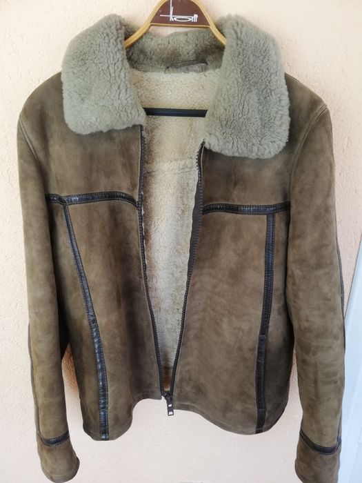 Geaca piele bărbați Aviator Texaco M