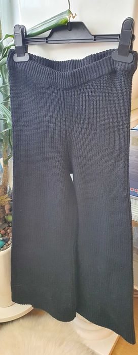 Pantalon fete din tricot Orchestra varsta 8 ani culoare negru