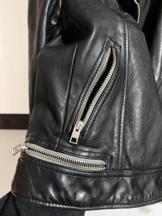 Geaca de piele AllSaints S