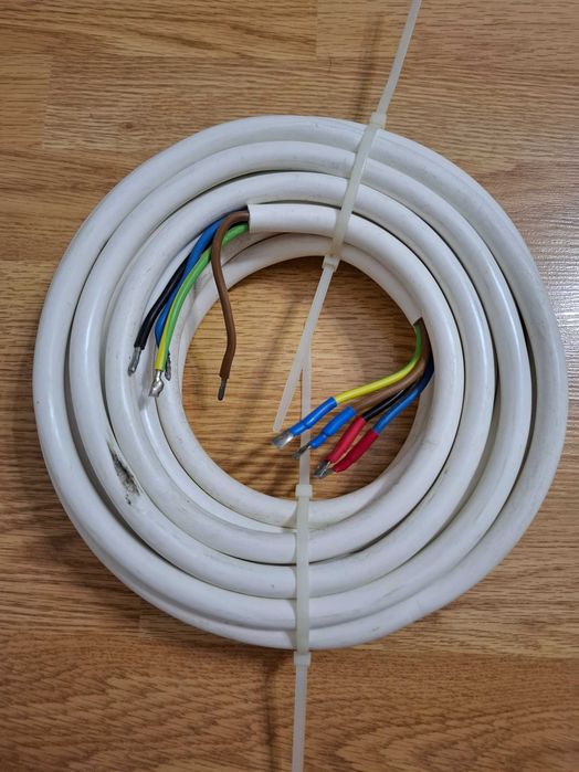 Cablu electric MYYM / HO5VV-F 3 x 6 mmp 23 metrii, VML, cupru