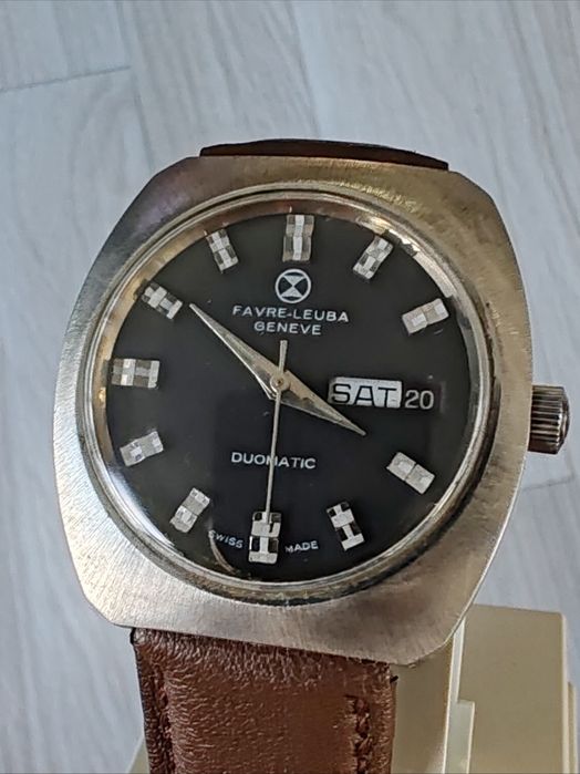 Ceas Favre Leuba Datomatic Automatic Funcționează excelent!