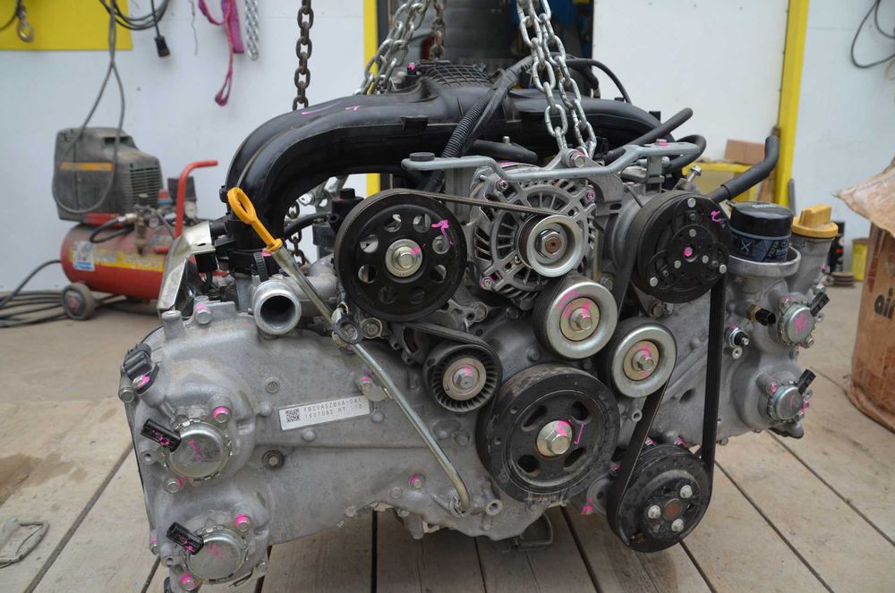 Двигатели на Subaru Legacy, Forester, Outback, XV, FB20, FB25