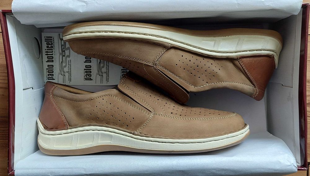 Мъжки обувки от естествена кожа