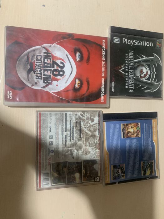 Продам 3 игры и одну DVD фильм