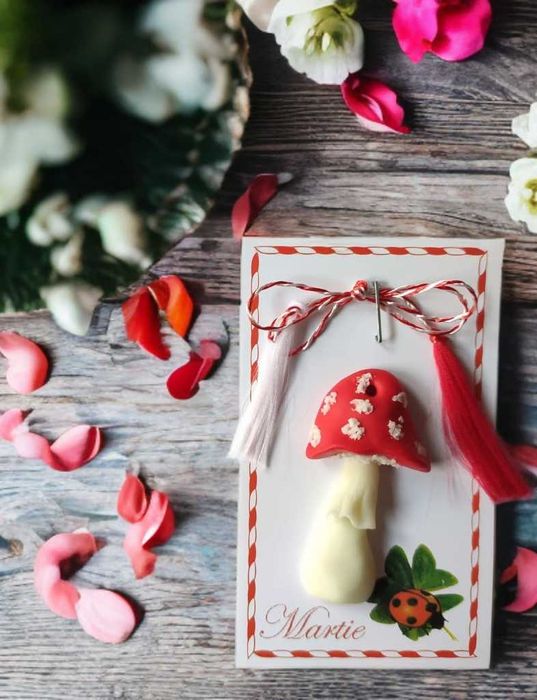 Ciuperca ciupercuta pandantiv unicat