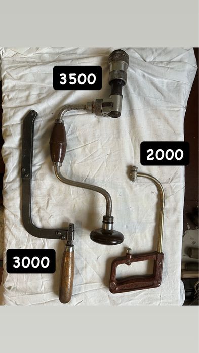 Интструменты Ключи Ножи Коловорот ручной /Газовый ключ /Гаечные ключи