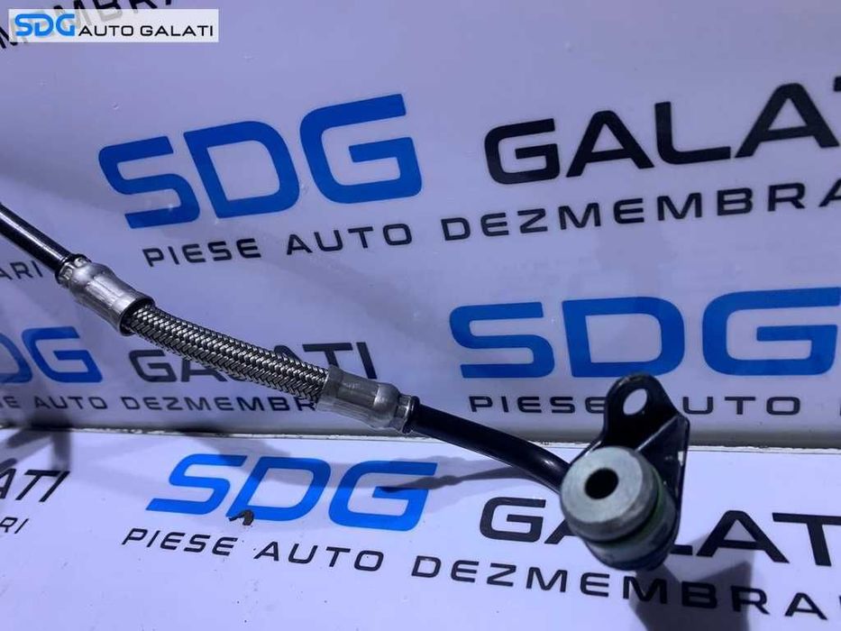 Conducta Teava Ulei cu Senzor Senzori Turbo Turbina Turbosuflanta VW Passat B5.5 2.5 TDI V6 AKN 2001 - 2005 Cod 059145771G [D0383]