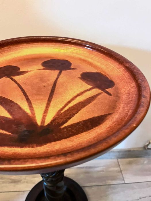 Centru de masa bibelou bibelouri fructiera ceramica vechi ITALIA marcat ieftin