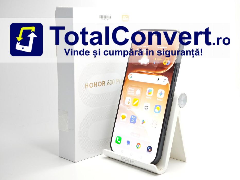 Honor 600 Pro 512GB Black 12GB Dual SIM, Garantie 24 luni | #R95478