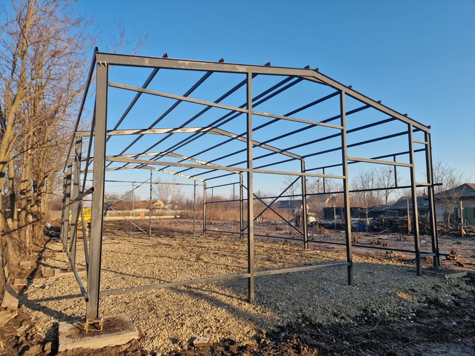 Structura hală metalică 8X20X4 2800e