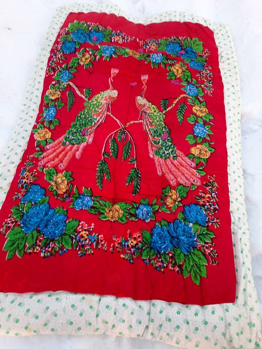 Ватное одеяло теплое