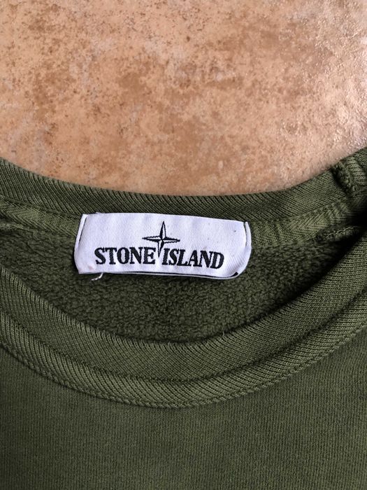Stone Island Big Logo Crewneck Sweatshirt М
