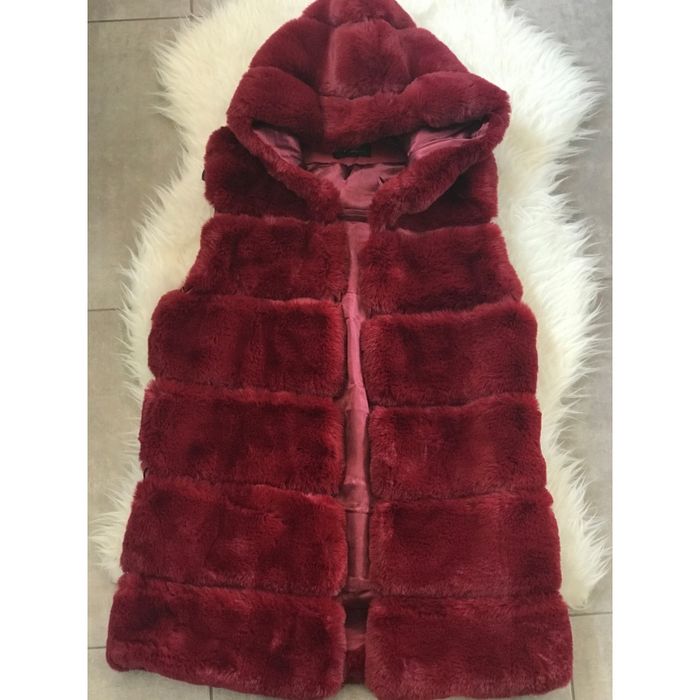 Vesta de blana cu glugă   S ,M , L