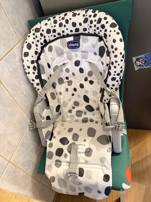 Scaun de masa Chicco Polly progres 5 in 1, antracit, 0 luni +