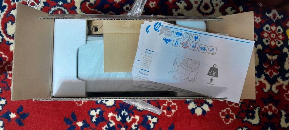 Принтер HP LaserJet Pro M15w с Wi-Fi