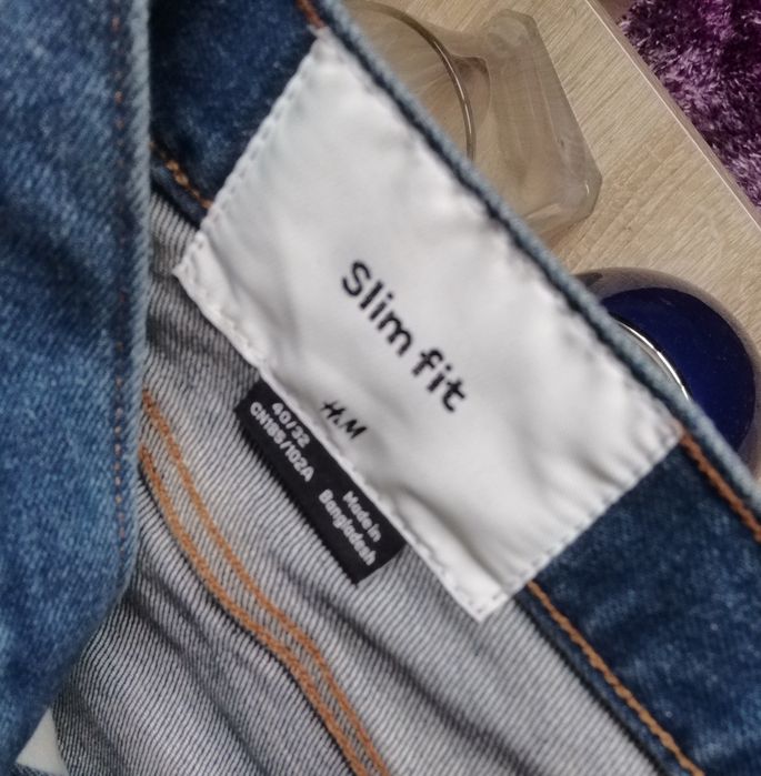 Мъжки дънки H&M Slim fit 40/32