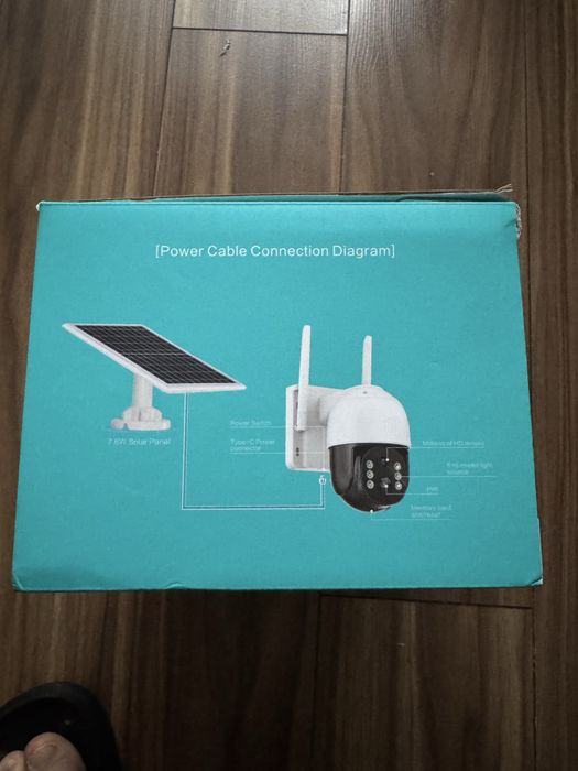 Camera de supraveghere solara 4G