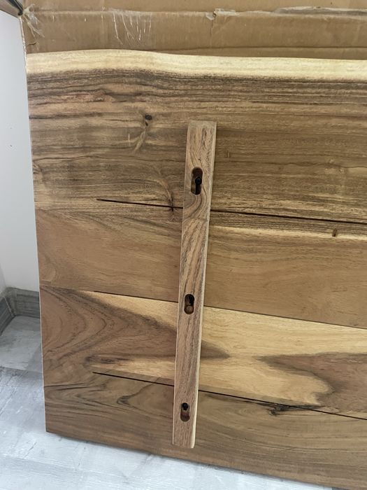 blat pentru lavoar de baie lemn masiv de acacia(vidaxl)