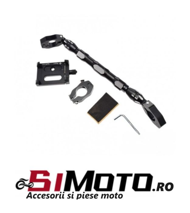Întăritură ghidon cu suport telefon moto ATV scuter