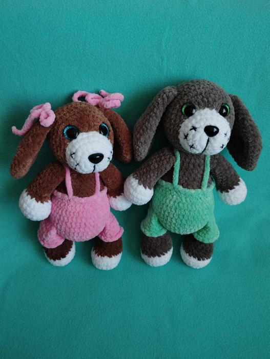Плетени плюшени играчки