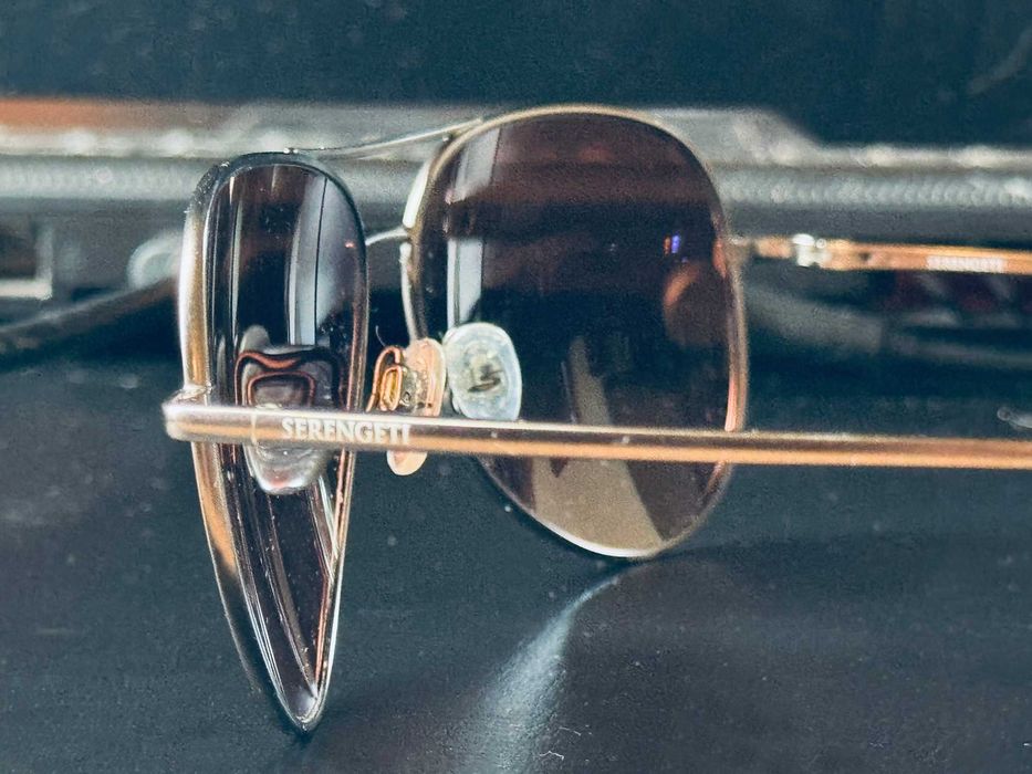 SERENGETCarrara 8453 I ochelari de soare  UNISEX+ etui pie;le