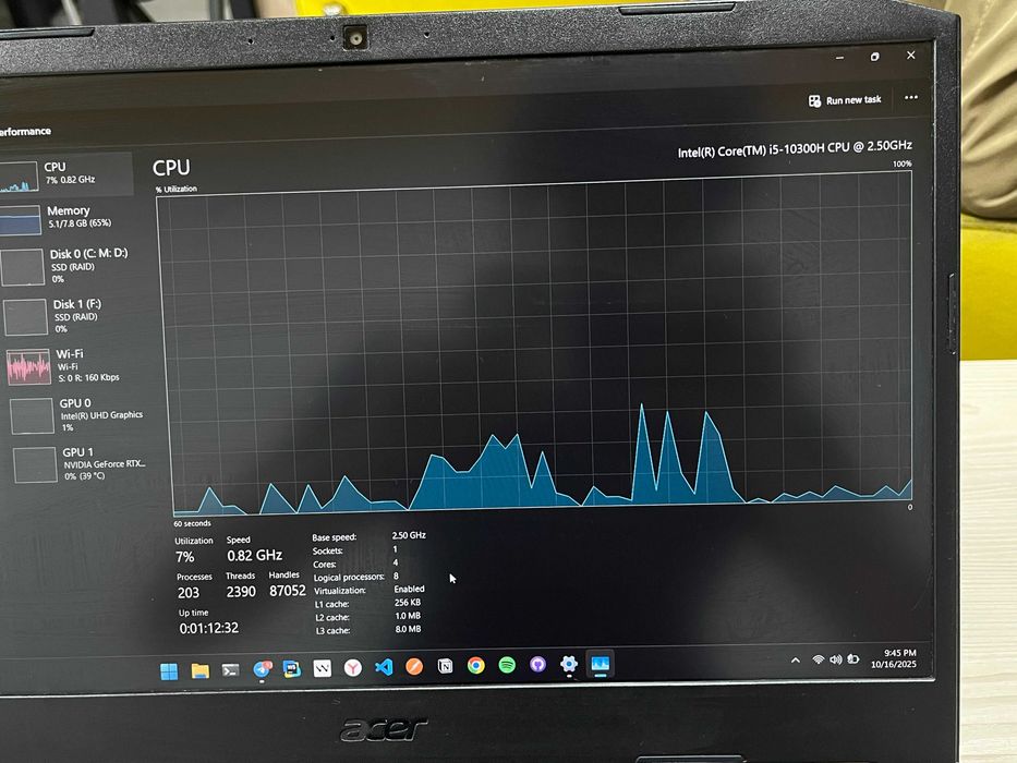 acer nitro notebook sotiladi