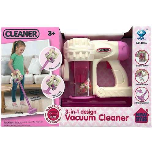 Детска вертикална прахосмукачка 3в1
