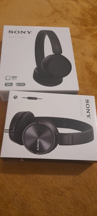 Căști Sony cu wifi și cu fir