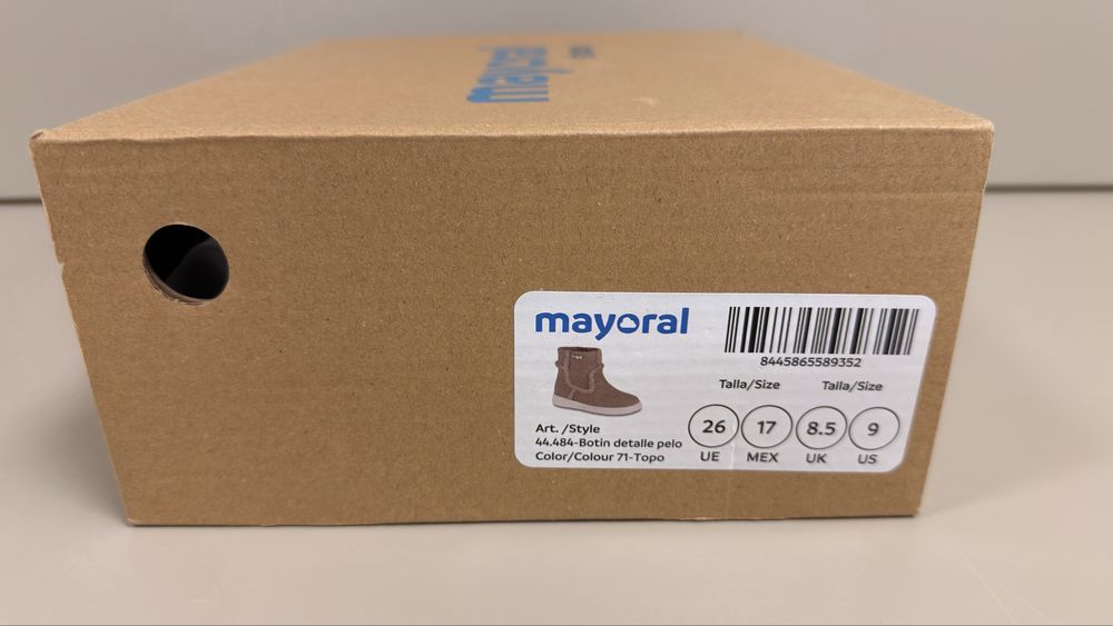 Детски обувки боти Mayoral размер 26 - момичета