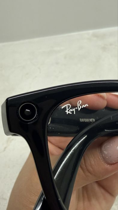 Умные очки Ray-Ban Meta Wayfarer (Gen 2) Shiny Black / Blue Light