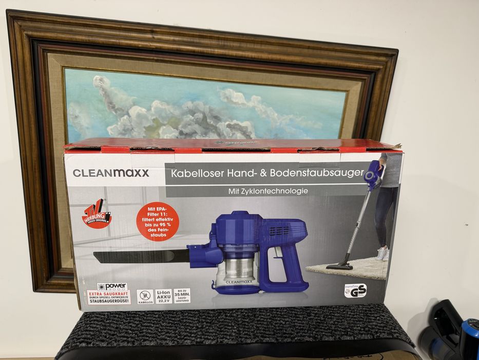 Безжична прахосмукачка - Cleanmaxx (нова)