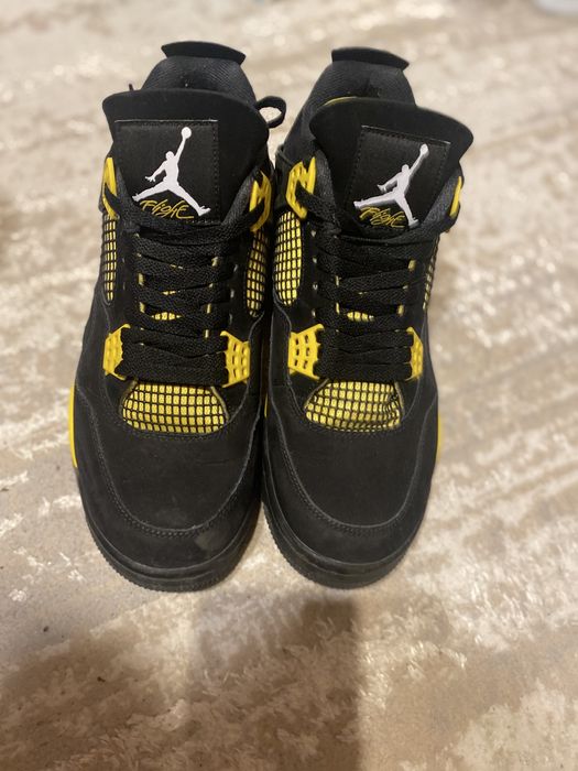 jordan 4 yellow thunder