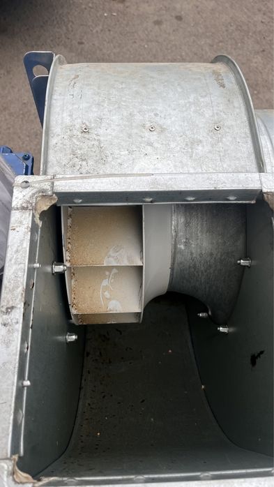 Вытяжка охлаждения улитка