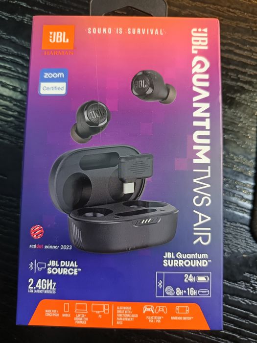 Căști JBL Quantum Tws Air, nou, sigilat