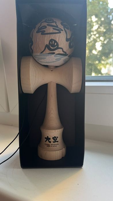 Kendama cu Ken ozora reshape 5,tama krom ekc