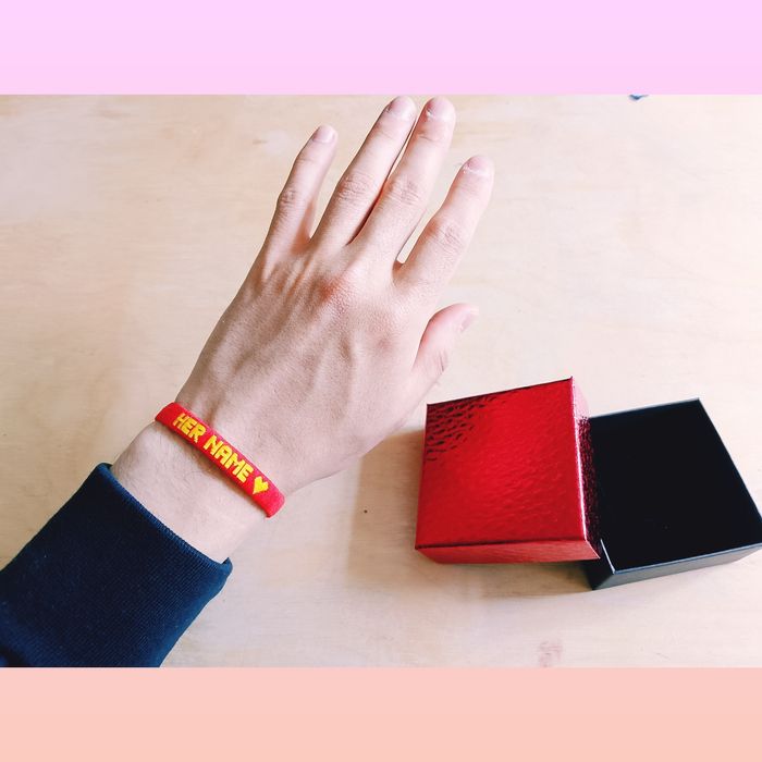 Именной браслет на заказ