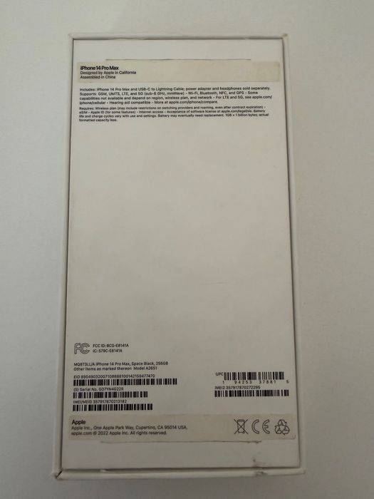 Iphone 14 Pro Max, 256 Gb