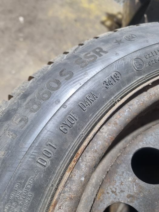 Roti iarna 205/55/R16 RunFlat Jante R16 tabla 5x120 Bmw 7J ET 34