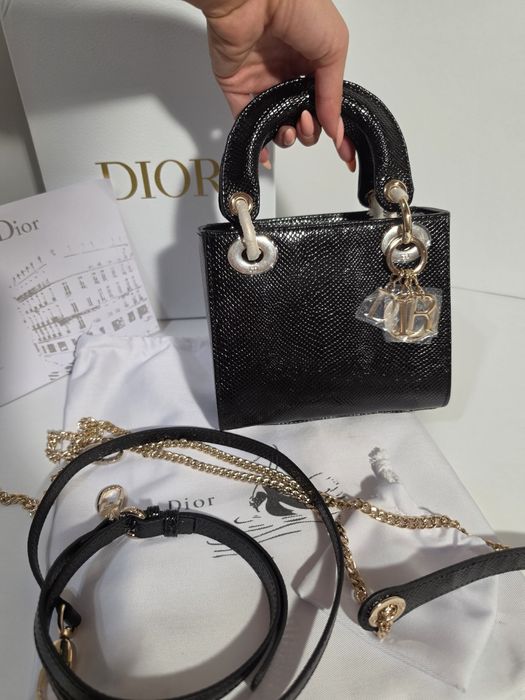 Дамска чанта Christian Dior Lizard Mini